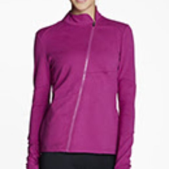 Fabletics Mulberry Polar Full-Zip Jacket - Picture 1 of 8